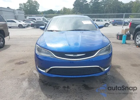 2015 Chrysler 200 Limited z USA, uszkodzony, nr VIN 1C3CCCAB1FN598394